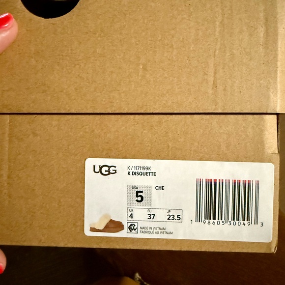 UGG Chestnut Sheepskin Slippers - Picture 3 of 3